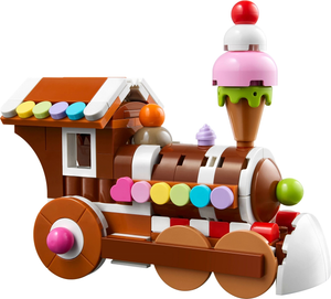 40777-C Celebration Series: 4. Gingerbread Train Ornament