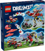 71497 Cooper's Tiger Mech & Zero's Hot Rod Car