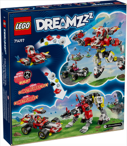 71497 Cooper's Tiger Mech & Zero's Hot Rod Car