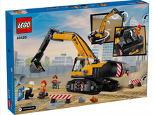 60420 Yellow Construction Excavator