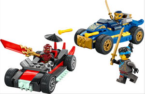 Rogue vs. Drix Race Car Duel