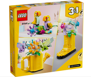 31149 Flowers in Watering Can